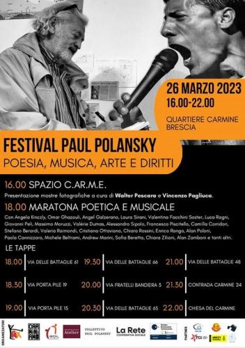 Festival Paul Polansky - Brescia