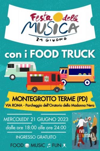 Festa Della Musica Con I Food Truck - Montegrotto Terme