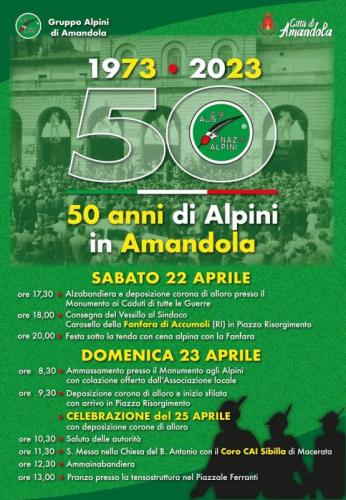 50 Anni Di Alpini In Amandola - Amandola