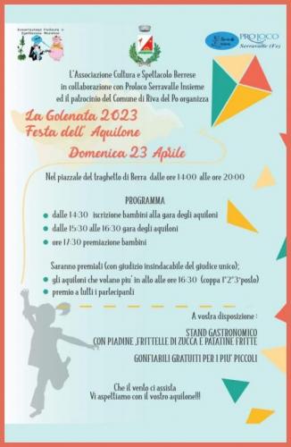 La Festa Dell'aquilone A Serravalle - Riva Del Po