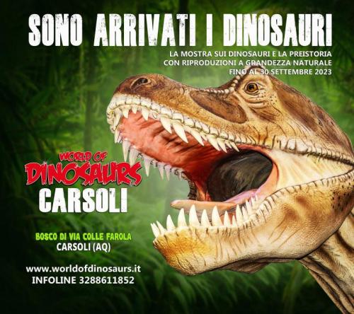 Arrivano I Dinosauri In Abruzzo - Carsoli