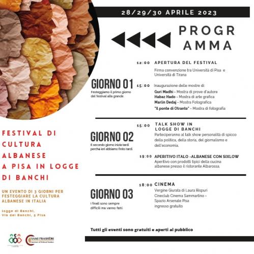 Festival Della Cultura Albanese - Pisa
