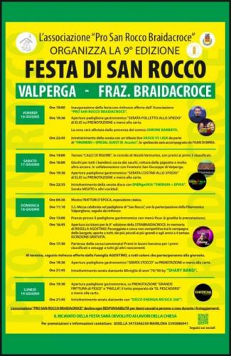 La Festa Di San Rocco A Braidacroce - Valperga