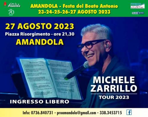 Michele Zarrillo - Concerto - Amandola