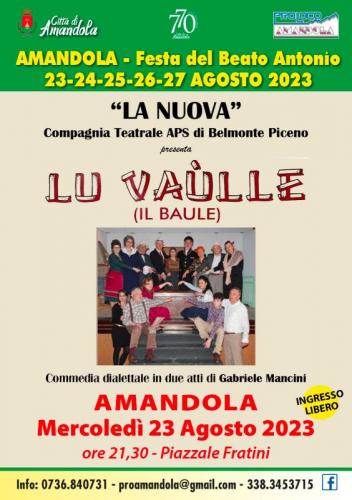 Lu Vaulle - Spettacolo Teatrale - Amandola