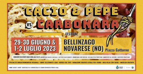 Cacio E Pepe Vs Carbonara Festival A Bellinzago Novarese - Bellinzago Novarese