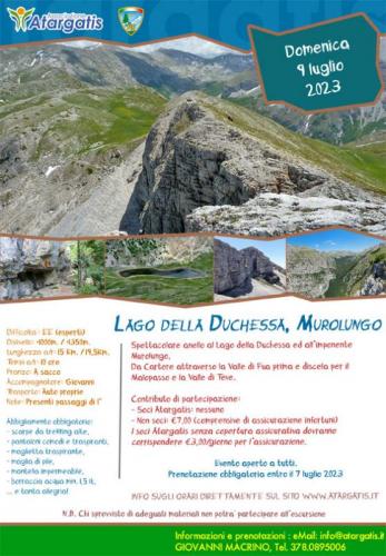 Lago Della Duchessa E Murolungo - Borgorose