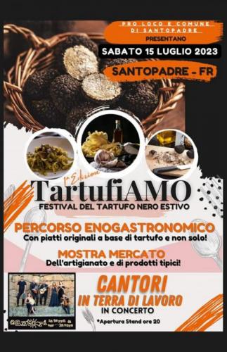 Il Festival Del Tartufo Nero Estivo A Santopadre - Santopadre