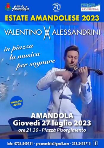 Valentino Alessandrini - Concerto - Amandola