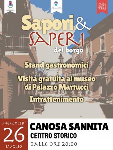 Sapori E Saperi Del Borgo A Canosa Sannita - Canosa Sannita