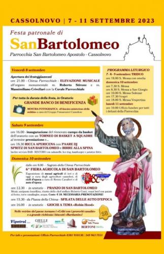 Festa Patronale Di San Bartolomeo A Cassolnovo - Cassolnovo