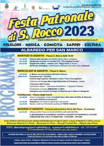 Festa Patronale Di San Rocco A Albaredo Per San Marco - Albaredo Per San Marco