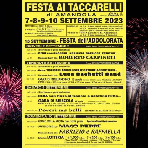 Festa Ai Taccarelli - Amandola