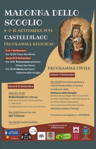 La Festa Della Madonna Dello Scoglio A Casteldilago - Arrone