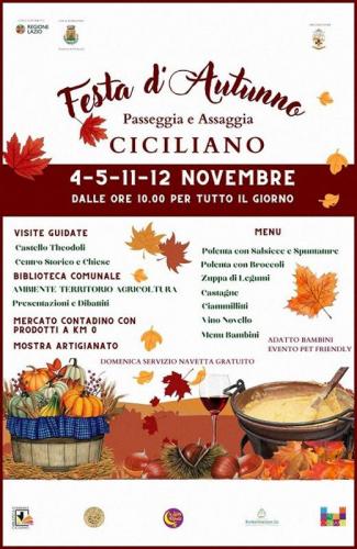 Festa D'autunno - Ciciliano