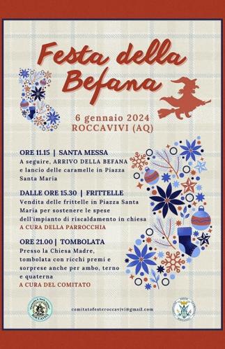 La Festa Della Befana A Roccavivi - San Vincenzo Valle Roveto