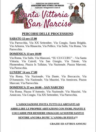 Festa Di Santa Vittoria E San Narciso - Villaputzu
