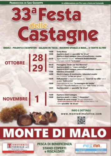 Festa Delle Castagne A Monte Di Malo - Monte Di Malo