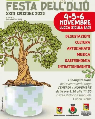 Festa Dell'olio A Lucca Sicula - Lucca Sicula