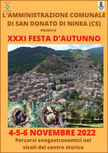 Festa D'autunno - San Donato Di Ninea
