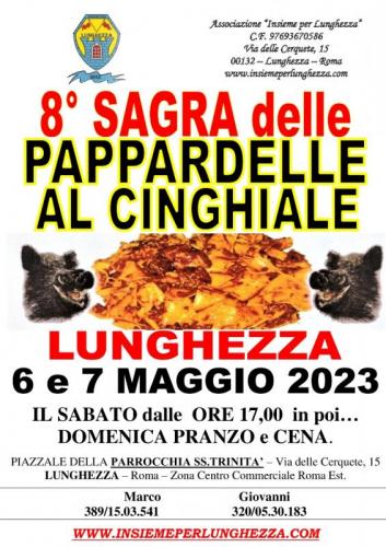 Sagra Delle Pappardelle Al Cinghiale - Roma