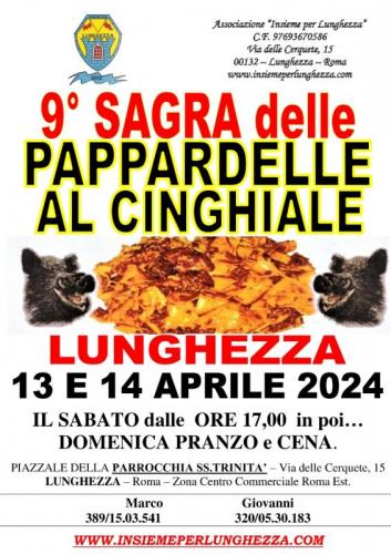 Sagra Delle Pappardelle Al Cinghiale - Roma