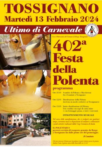 Festa Della Polenta - Borgo Tossignano