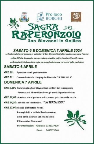 Sagra Dei Raperonzolo A San Giovanni In Galilea - Borghi