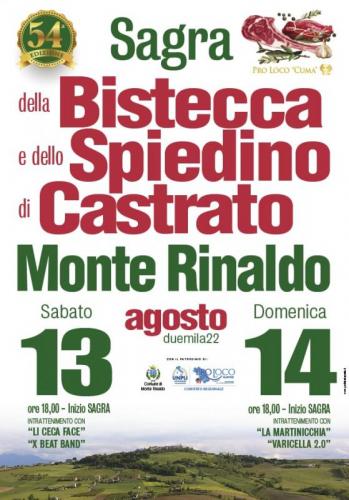 Sagra Della Bistecca Di Monte Rinaldo - Monte Rinaldo
