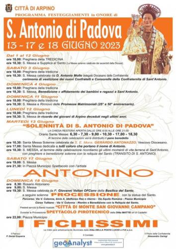 Festa Di Sant'antonio Di Padova - Arpino