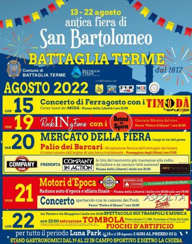 Antica Fiera Di San Bartolomeo A Battaglia Terme  - Battaglia Terme