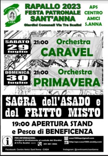 Festa Di Sant'anna Sagra Dell'asado E Del Fritto Misto Di Pesce - Rapallo