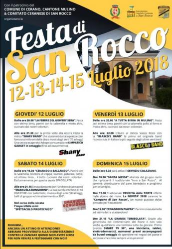 Festa Patronale Di San Rocco - Cerano